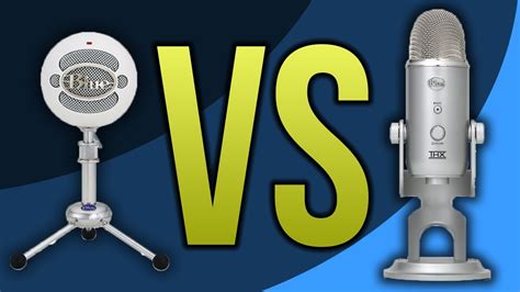 Blue Snowball VS Blue Yeti Microphone (Review / Comparison) - YouTube