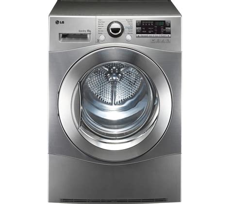 Buy LG RC8055EH2M Heat Pump Tumble Dryer - Steel | Free Delivery | Currys