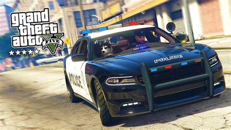 GTA 5 PC Mods PLAY AS A COP MOD ! GTA 5 Police K 9 DOG LSPDFR Mod ...