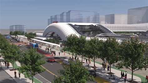 New images of proposed high-speed rail station in Fresno released ...