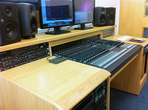 Recording Studio Desk _Soundcraft Ghost | Custom built desk … | Flickr