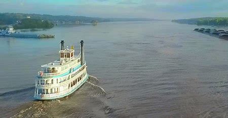 Riverboat Twilight Mississippi River Cruises - Mississippi River ...