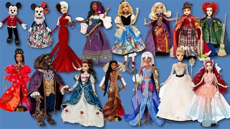 All of the 2021 Disney Limited Edition Dolls - A Year In Review! - YouTube