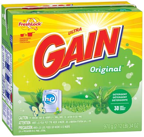 Gain Original HE Powder Laundry Detergent Reviews 2020