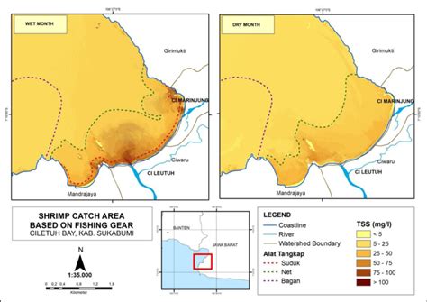 Shrimp catch area based on fishing gear. | Download Scientific Diagram