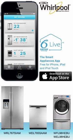 No matter where life takes you, you are always connected to home with Whirlpool® Smart ...