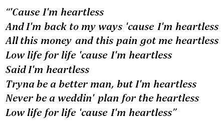 "Heartless" by The Weeknd - Song Meanings and Facts