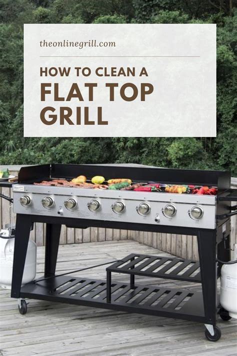 How to Clean a Flat Top Grill | TheOnlineGrill.com | Flat top grill ...