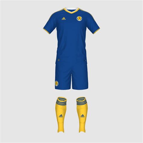 Scotland Kit I designed however is it - FIFA Kit Creator Showcase