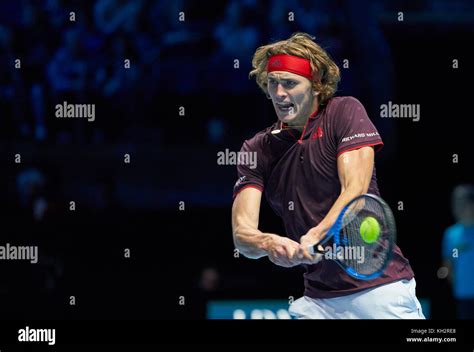 Alexander zverev backhand hi-res stock photography and images - Alamy