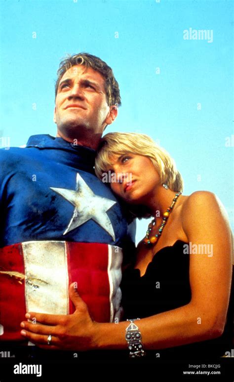 CAPTAIN AMERICA (1989) MATT SALINGER, KIM GILLINGHAM CAMR 002 Stock Photo - Alamy