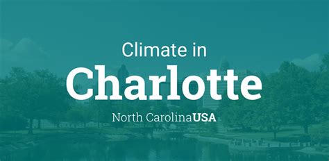 Climate & Weather Averages in Charlotte, North Carolina, USA