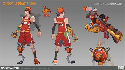 ArtStation - CAGER JUNKRAT fan skin