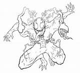 Venom Coloring Pages  Free Printable For Kids sketch template