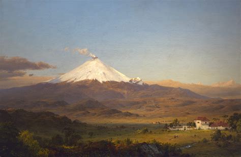 Frederic Edwin Church, Cotopaxi, 1855, oil on canvas, 28 x 42 in., Smithsonian American Art ...