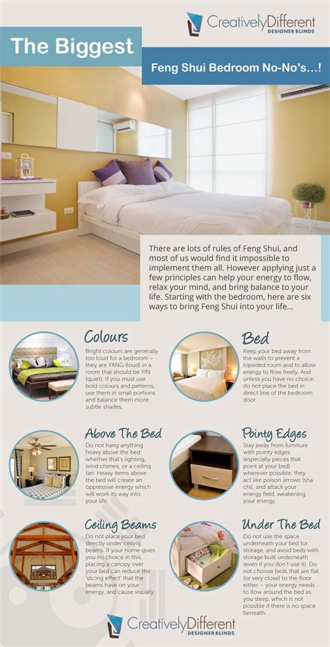 Feng Shui Bedroom - iNFOGRAPHiCs MANiA