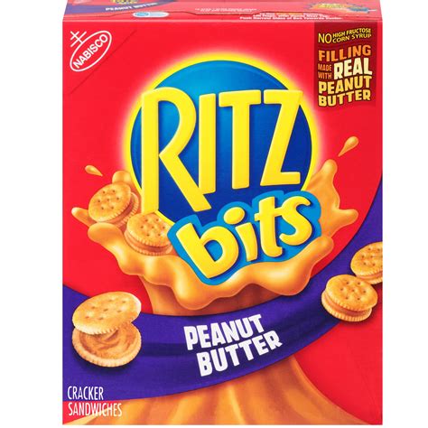 RITZ Bits Peanut Butter Sandwich Crackers, 8.8 oz- Buy Online in United ...