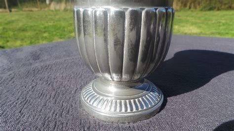 Antique Pewter Cup Fine French Pewter Tumbler Cup Pewter Touch Marks Rudot Oudard of Lille 19th ...