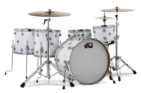 White Drum Set | tunersread.com