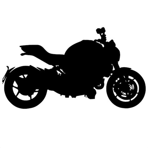 Premium Vector | Sports bike silhouette