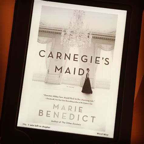 Carnegie’s Maid by Marie Benedict - Sarah Anne Carter