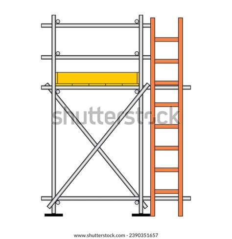 Tubular Scaffolding: Over 33 Royalty-Free Licensable Stock Vectors ...