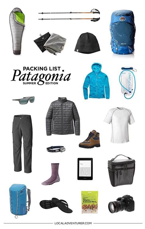 Essential Guide on What to Pack for Patagonia W Hike » Local Adventurer | What to pack ...