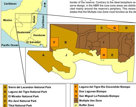 The Maya Biosphere Reserve, El Petén, Guatemala. | Download Scientific Diagram