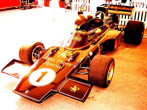 Lotus 72 John Player Special Ex Fittipaldi, 1973 season | Car Reveries