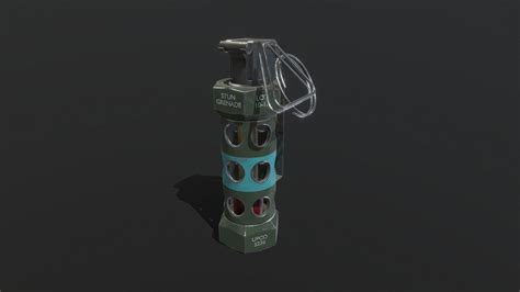 Stun Grenade - Download Free 3D model by shjcken [d4a0e12] - Sketchfab