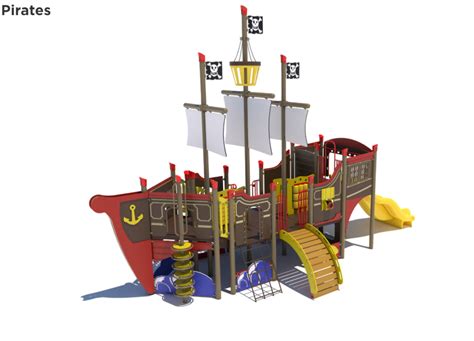 Pirate Ship Play System - Commercial Playground Equipment | Pro ...