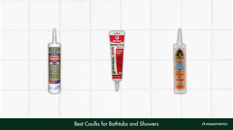 8 Best Caulk For Showers And Bathtubs Right Now