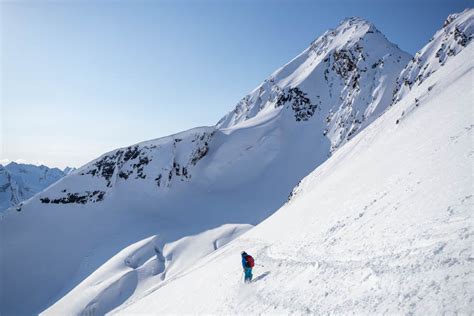 Backcountry Skiing in Valdez, Alaska