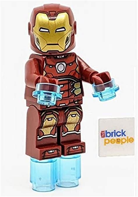 LEGO Superheroes: Iron Man Silver Hexagon on Chest and Power Blasts for Hands and Feet - Walmart.com