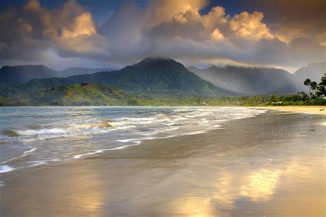 Hanalei Bay Hawaii HD desktop wallpaper : Widescreen : High Definition ...