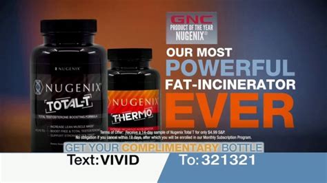 Nugenix Total-T TV Commercial, 'Press Conference: Free Nugenix Thermo ...