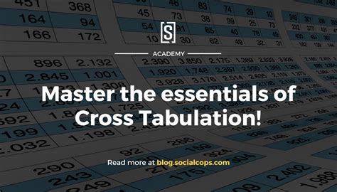 Cross Tabulation: How It Works and Why You Should Use It - Atlan ...