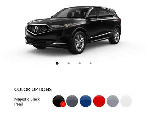 2022 Acura MDX Color Options - Frank Leta Acura