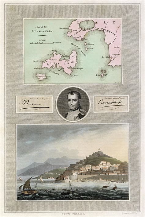 Napoleon - Elba Island Painting by Granger - Pixels