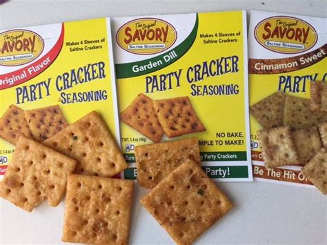 “The Savory Saltine Seasoning.” | Seasoned crackers, Cracker recipes ...