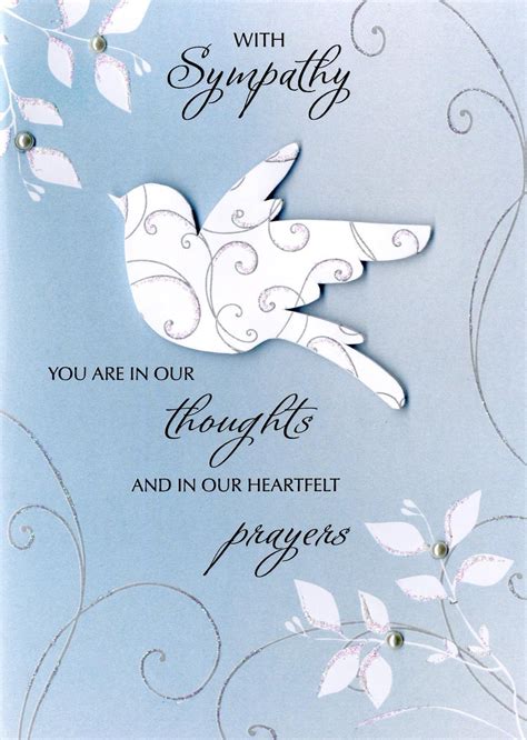 With Sympathy Greeting Card | Cards