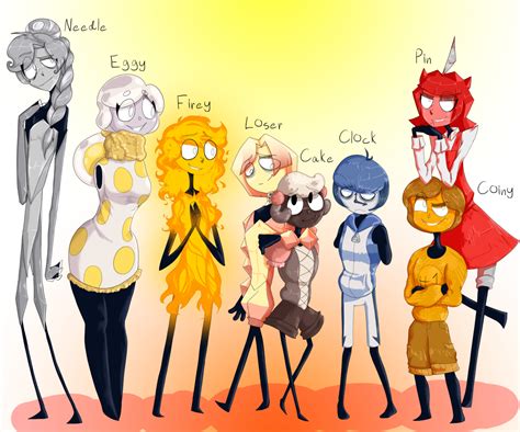 crumcharoni and cheese — EVERY SINGLE BFDI CHARACTER (pretty much, i...