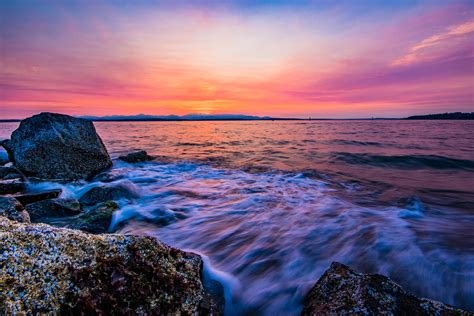 Sunset over Alki Beach — Jeremy Echols Photography