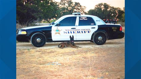 Williamson County Sheriff's Office mourns the loss of retired K-9 | kvue.com