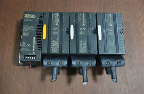 GE Fanuc PLC VersaMax IC200PWR001A / IC200MDD845D / IC200ALG431C | eBay