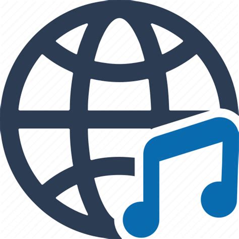 Global music, world, musical, musical note, audio, earth, music icon ...