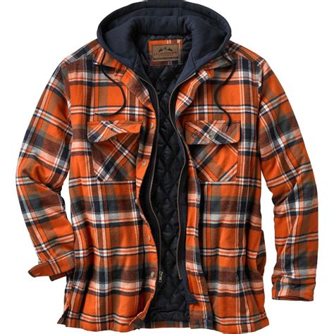 Legendary Whitetails Men's Maplewood Hooded Shirt Jacket Large ...