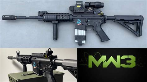 How to make the MW3 M4A1 in real life - YouTube