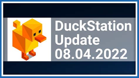 DuckStation Emulator Update 08.04.2022 | PSX Heaven | PlayStation 1 - YouTube