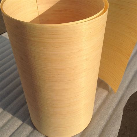 Natural solid bamboo wood veneer sheets for furniture decorate